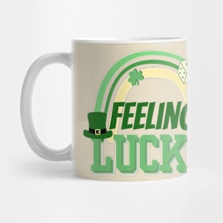 St Patricks Day Feeling Lucky Mug